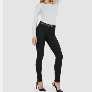 Express Black Stretch + Extreme Skinny Midrise Pants 4R